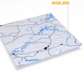 3d view of Highland
