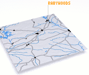 3d view of Raby Woods