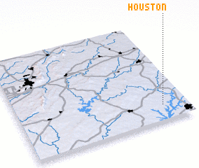 3d view of Houston