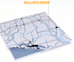 3d view of Rollins Corner