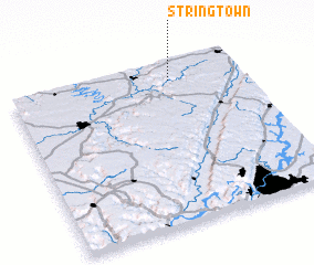 3d view of Stringtown