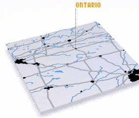3d view of Ontario