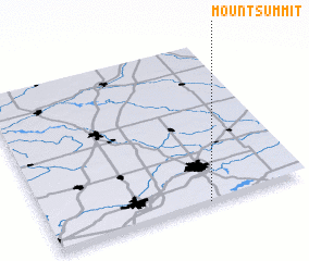 3d view of Mount Summit