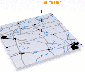 3d view of Valentine