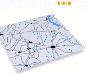 3d view of Madrid