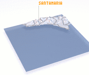 3d view of Santa María