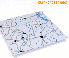 3d view of Clark Crossroads