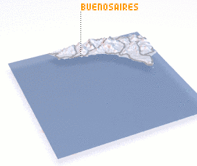 3d view of Buenos Aires