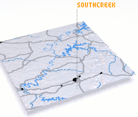 3d view of South Creek