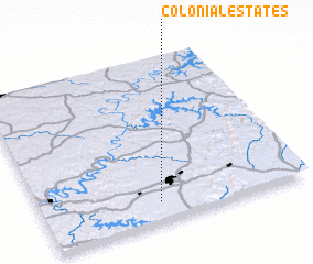 3d view of Colonial Estates
