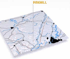 3d view of Pine Hill