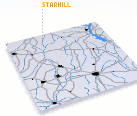 3d view of Star Hill