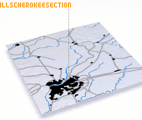 3d view of Indian Hills Cherokee Section