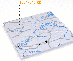 3d view of Sulphur Lick