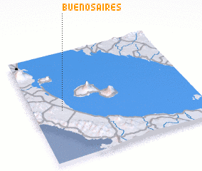 3d view of Buenos Aires