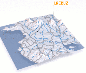 3d view of La Cruz