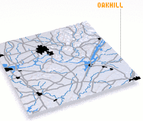 3d view of Oak Hill