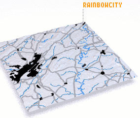 3d view of Rainbow City