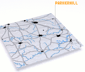 3d view of Parker Hill