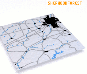 3d view of Sherwood Forest