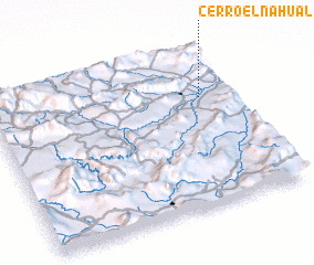 3d view of Cerro el Nahual