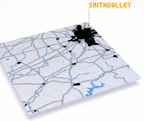 3d view of Smith Valley