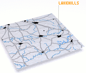 3d view of Lake Hills
