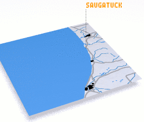 3d view of Saugatuck