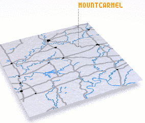 3d view of Mount Carmel