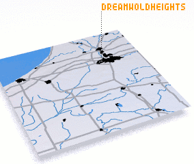 3d view of Dreamwold Heights