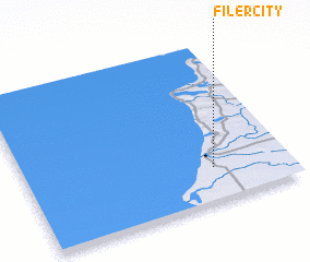 3d view of Filer City