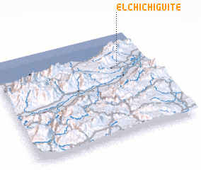 3d view of El Chichigüite