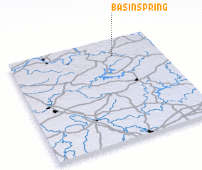 3d view of Basin Spring