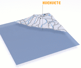 3d view of Huehuete
