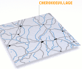 3d view of Cherokee Village