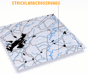 3d view of Strickland Crossroads