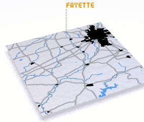 3d view of Fayette