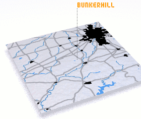 3d view of Bunker Hill