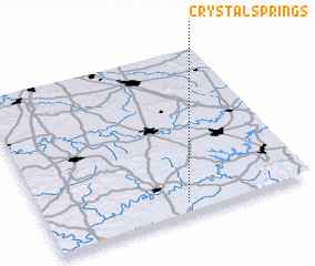 3d view of Crystal Springs