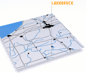 3d view of Lake Bruce