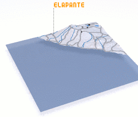 3d view of El Apante