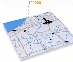 3d view of Baroda