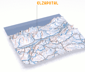 3d view of El Zapotal