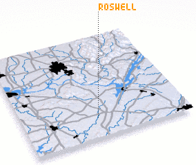 3d view of Roswell
