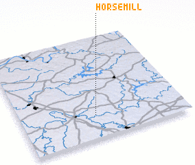 3d view of Horsemill