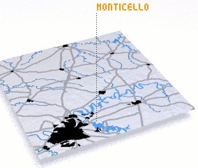 3d view of Monticello
