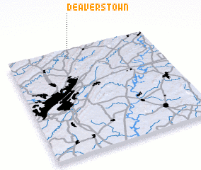 3d view of Deavers Town