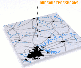 3d view of Johnsons Crossroads