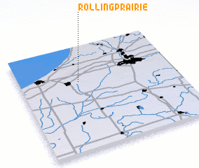 3d view of Rolling Prairie