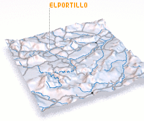 3d view of El Portillo